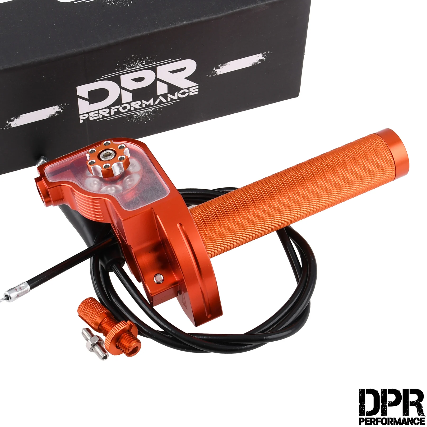 Rollgaz + linka DPR Performance aluminium CNC pomarańczowy — ujęcie 2