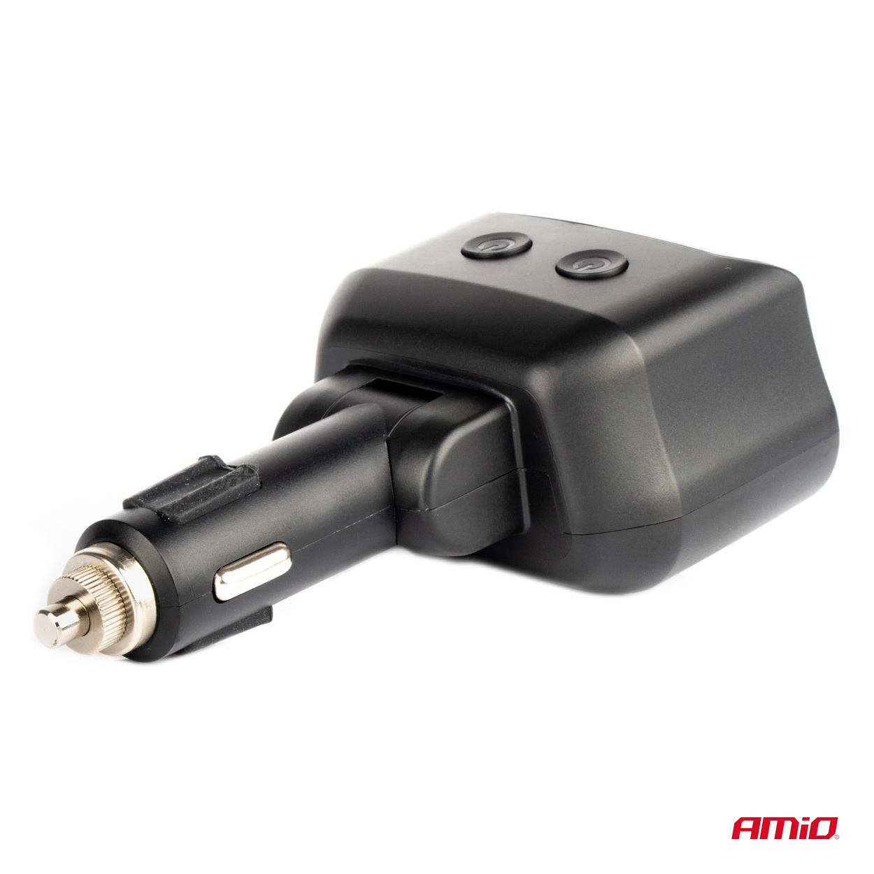 Rozdzielacz rozgałęźnik gniazda zapalniczki 2x USB 1x USB-C 12 V 24 V + woltomierz — ujęcie 3