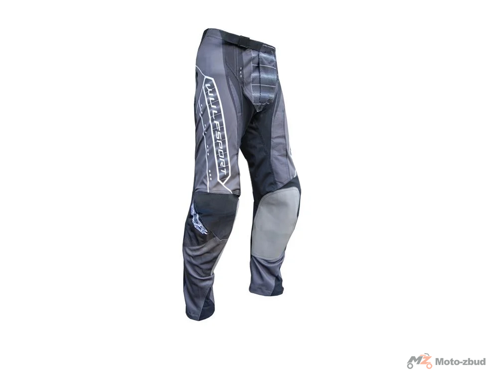 Spodnie crossowe Wulf Adult Race Pants Black r.38