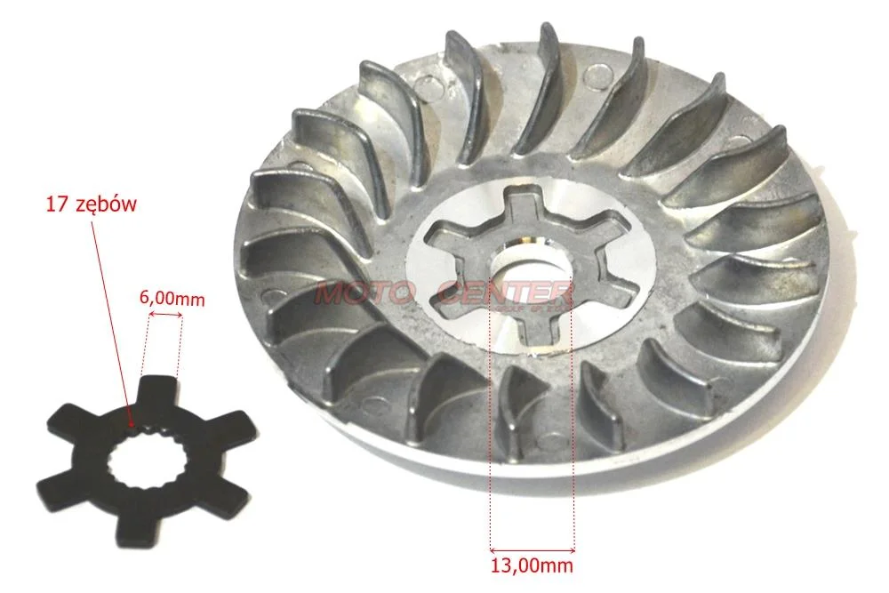 Przeciwtalerz wariatora + Podkładka Yamaha Jog 13 mm — ujęcie 4