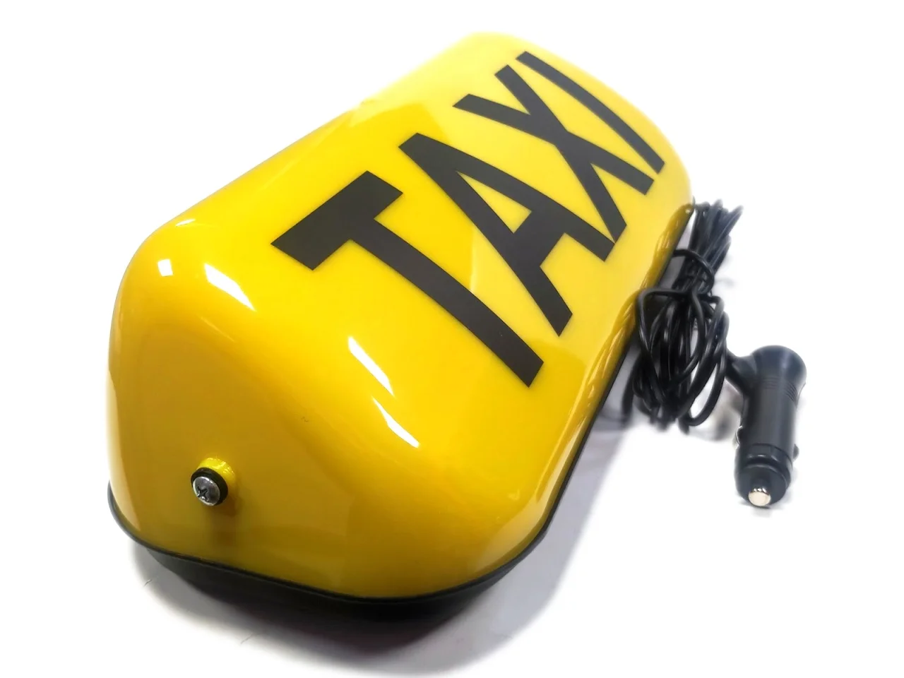Lampa # Sygnalizator # Znak TAXI # LED - na magnes ŻÓŁTA — ujęcie 4