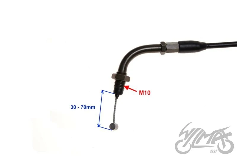 Linka gazu do Shineray ATV 250 ST-9C — ujęcie 4