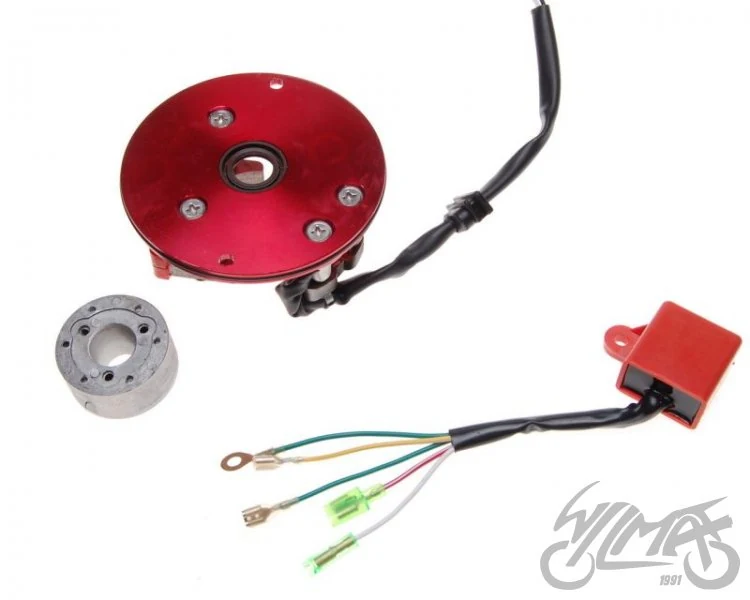 Stator iskrownik do enduro z modułem — ujęcie 3