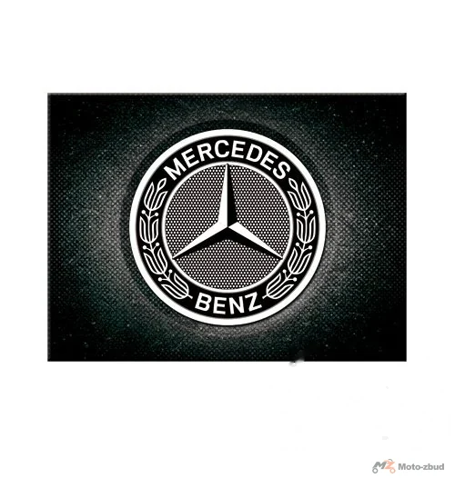 Magnes mercedes-benz logo black 14390