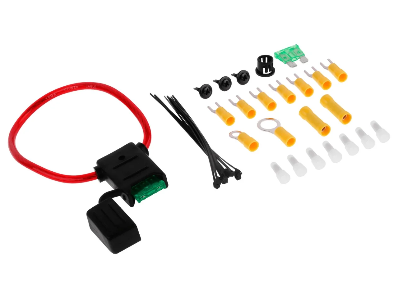 Zestaw kabli do montażu wzmacniaczy / car audio Peiying ZLA0412 — ujęcie 3