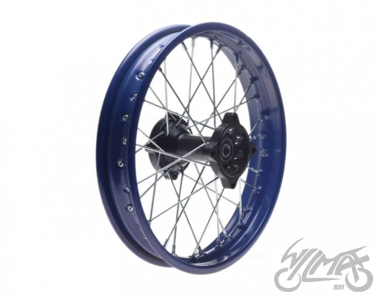 Koło tył 1.85-12 do pit bike Honda CRF50 niebieski — ujęcie 1