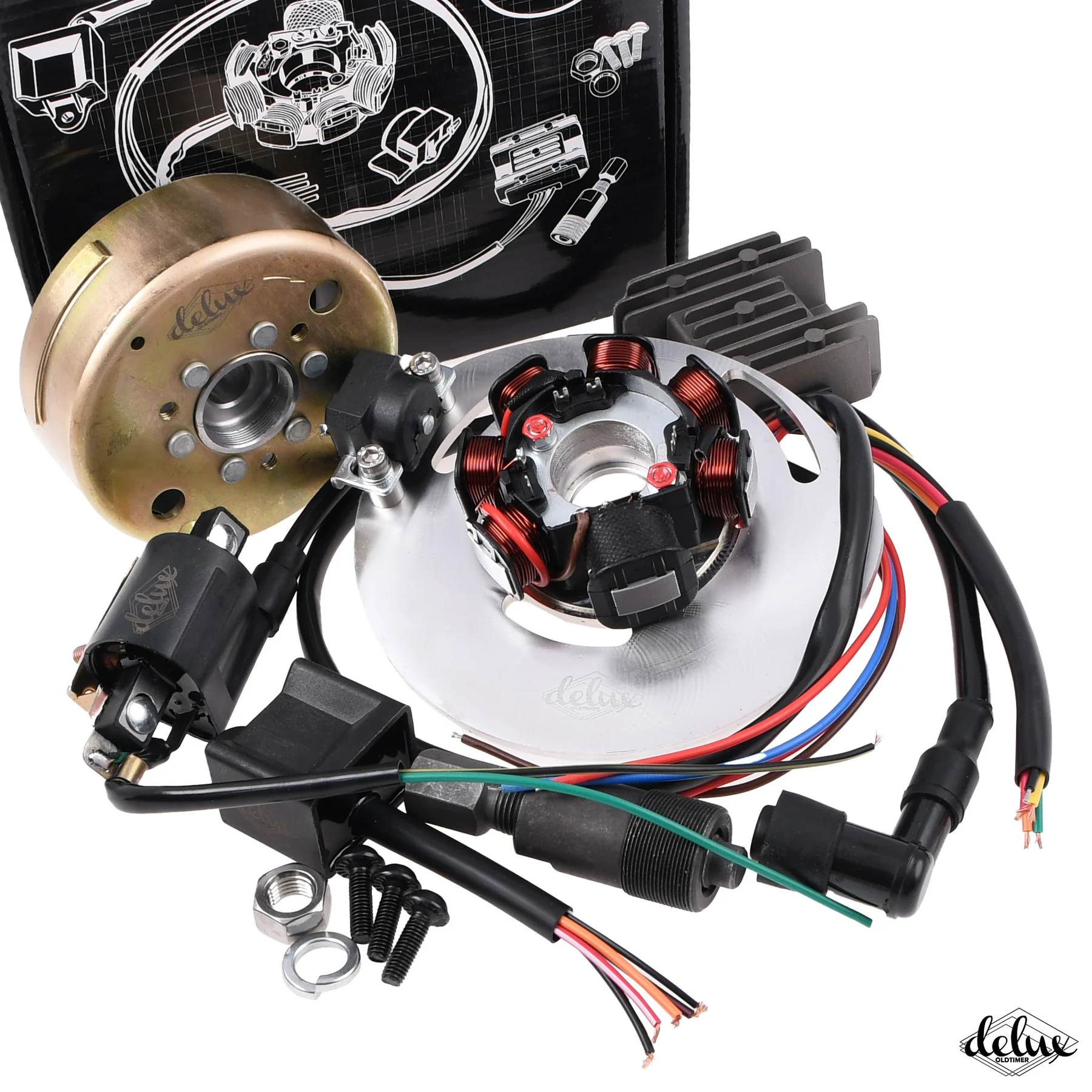 Zapłon bezstykowy CDI 12 V WSK 125 kpl. delux — ujęcie 2