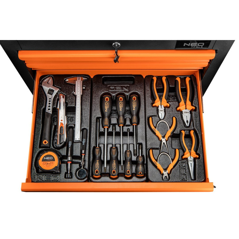 Wózek narzędziowy 149 elementów, 6 szuflad NEO NEO TOOLS 84-221-9 — ujęcie 3