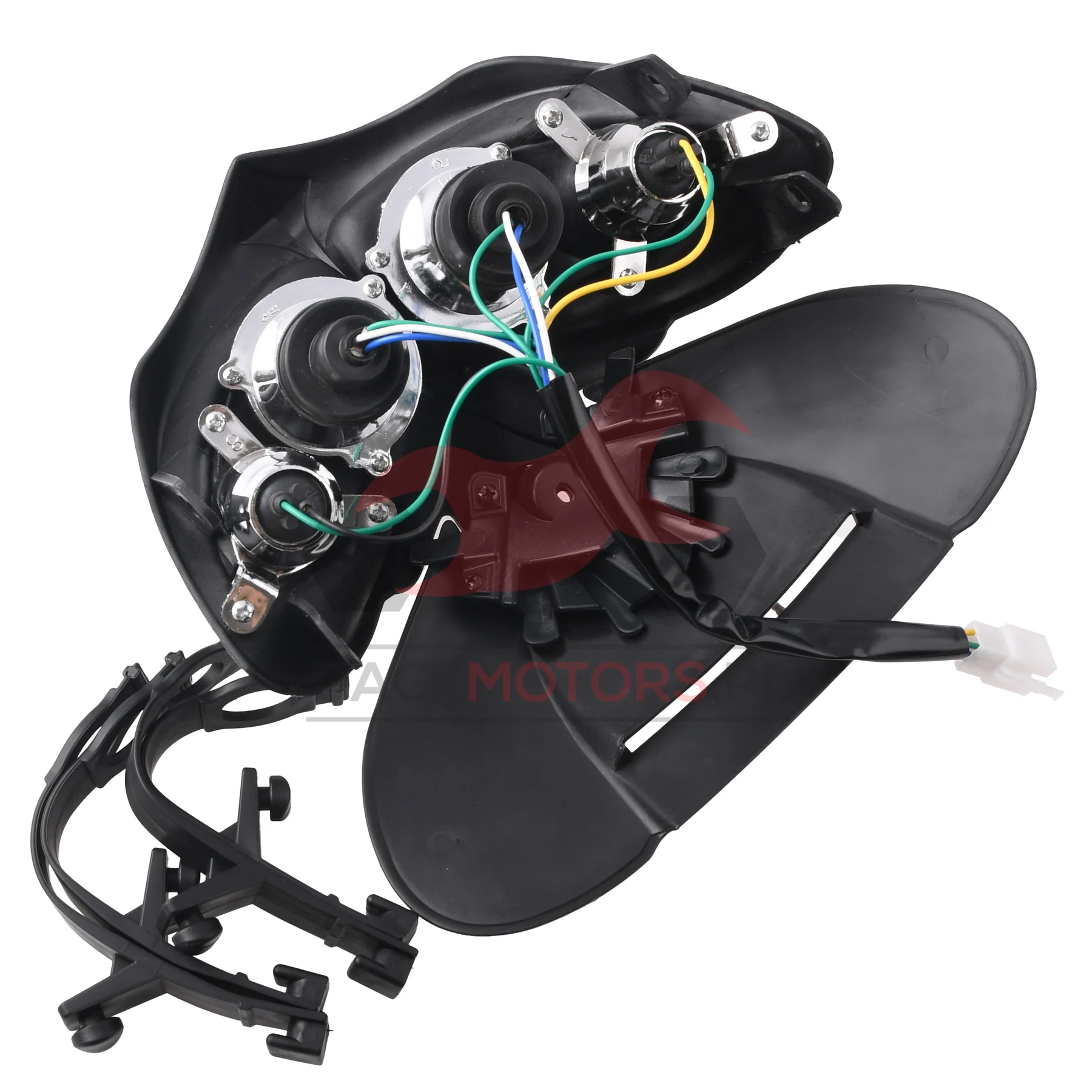 Owiewka uniwersalna Racing Force UFO V1 czarna — ujęcie 2
