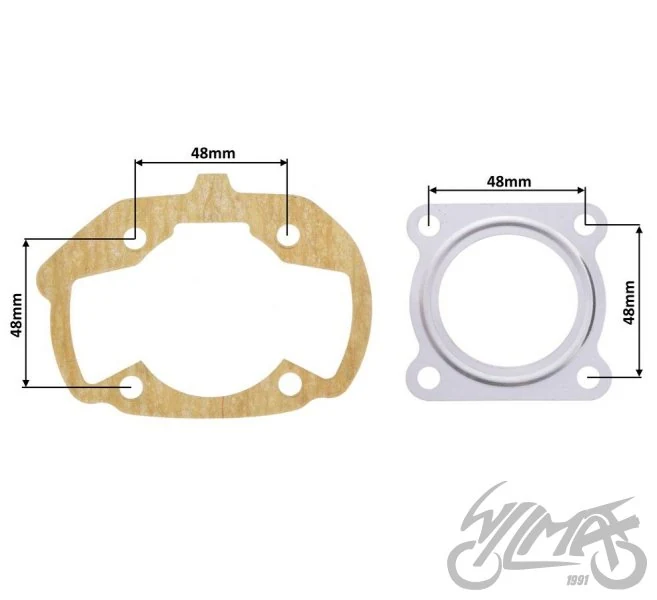 Uszczelka cylindra do Peugeota Ludix powietrze 40 mm — ujęcie 2