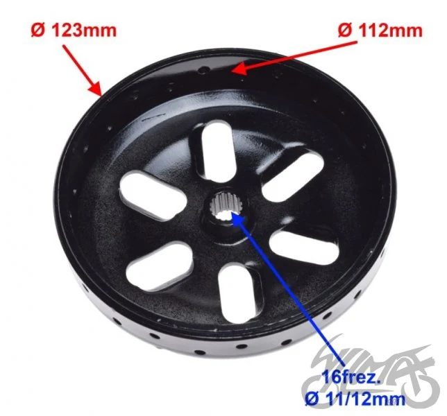 Dzwon sprzęgła tuning r-vent 112 mm 2T — ujęcie 4
