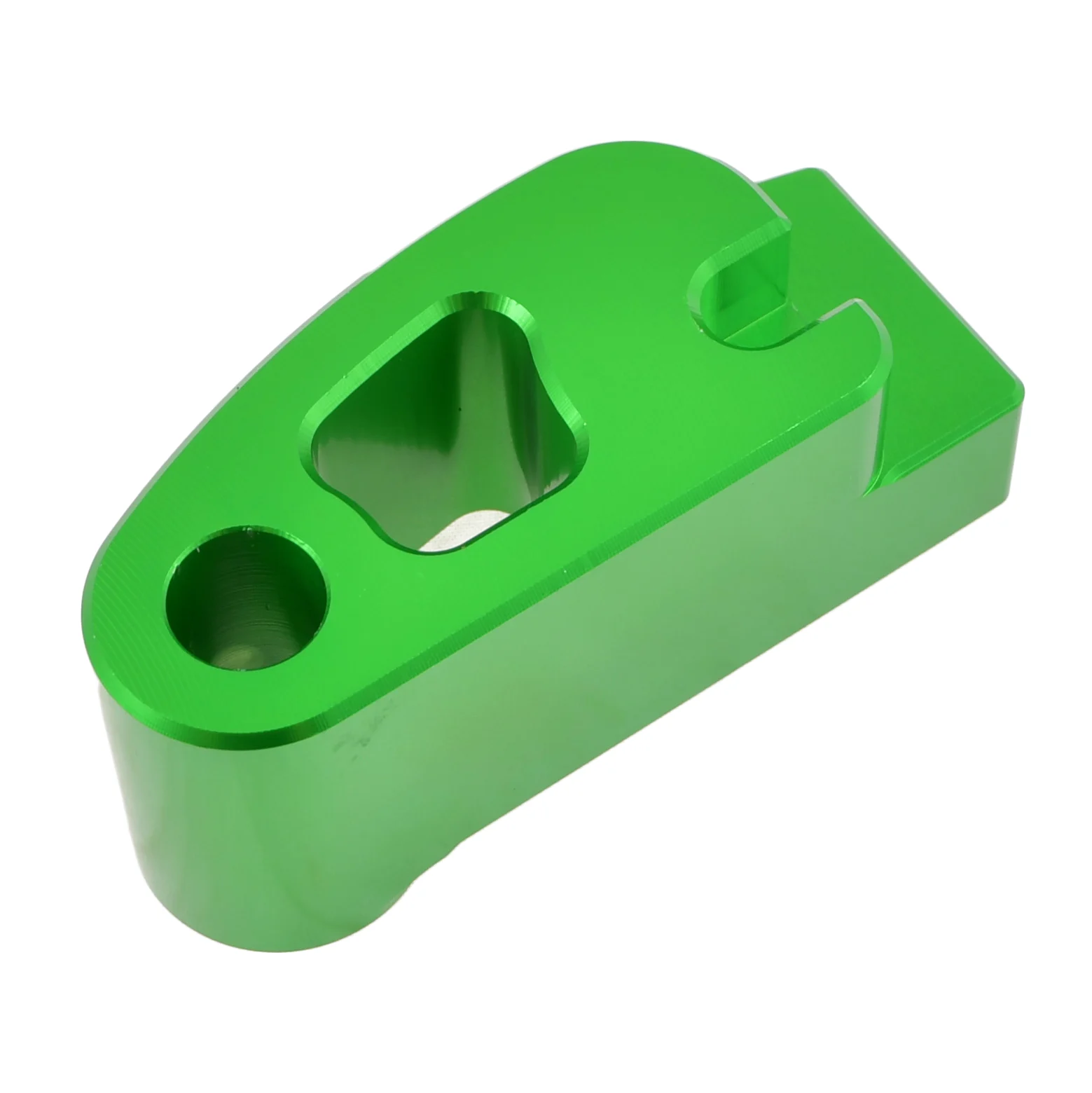 Blokada koła Simson aluminium CNC zielony Racing Force — ujęcie 2