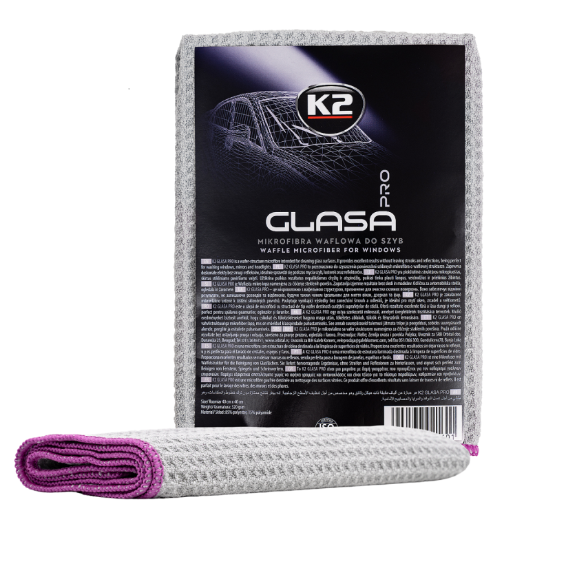 Mikrofibra waflowa do szyb Glasa Pro K2 D4030