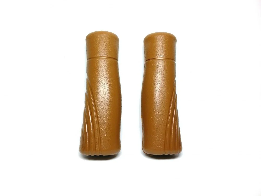 Chwyt kier. gumowy 120 mm pik brąz