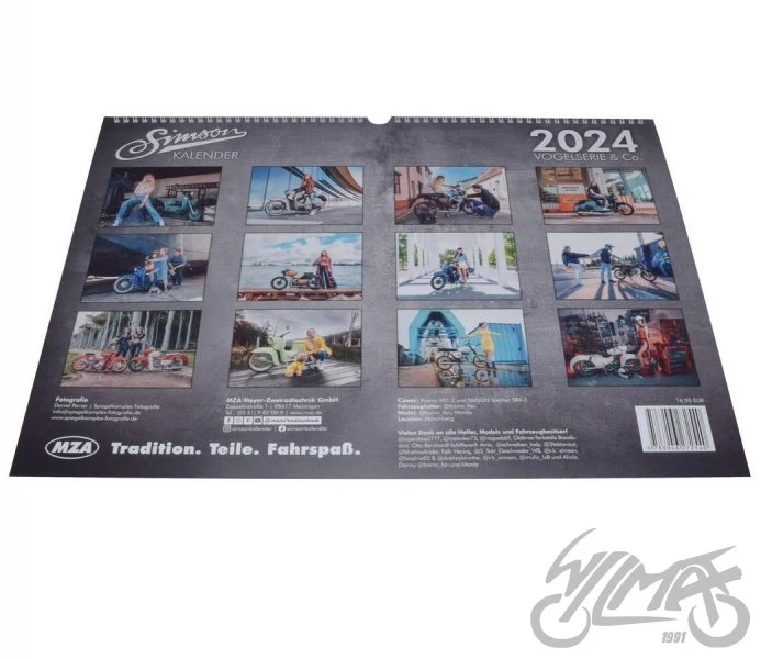 Kalendarz Simson 2024 — wydanie archiwalne — ujęcie 2