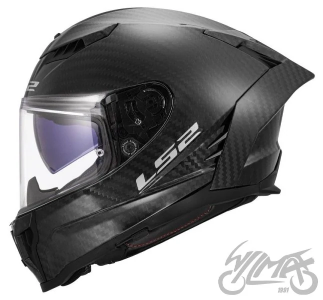 Kask LS2 FF807 Dragon Matt Carbon — rozmiar L — ujęcie 2