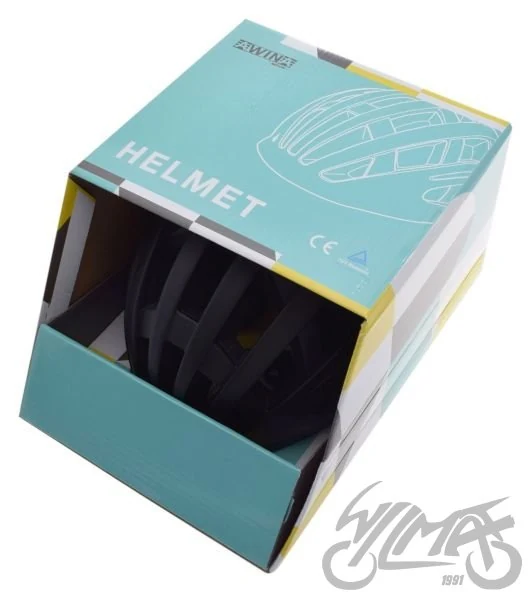 Kask rowerowy Awina by MOON urban L czarny mat — KS10-2 — ujęcie 4