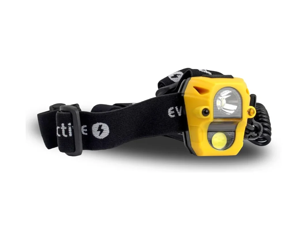 Latarka czołowa / czołówka diodowa z sensorem everActive COBRA HL-250 — ujęcie 3