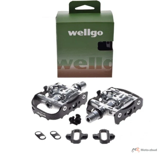 Pedały rowerowe Wellgo jednostronne SPD — AWR0055, para