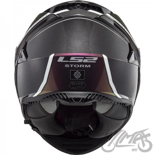 Kask LS2 FF800 Storm II Velvet Bl. Rainbow — rozmiar S — ujęcie 4