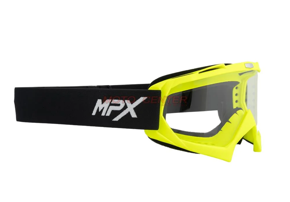 Gogle crossowe MPX YH-16 seledynowe matowe/szybka przezroczysta — ujęcie 2
