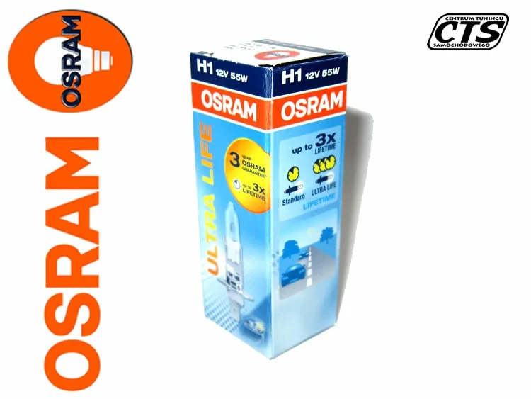 Żarówka H1 12V 55W OSRAM ULTRA LIFE (1szt.) — ujęcie 2