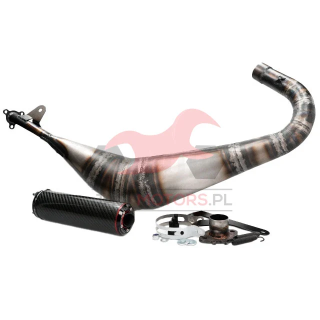 Wydech VOCA racing carbon 100 cm³ bigbore Yamaha DT — ujęcie 2