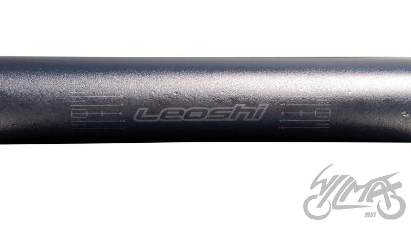 Kierownica enduro 28,5 mm aluminiowa srebrna — ujęcie 3