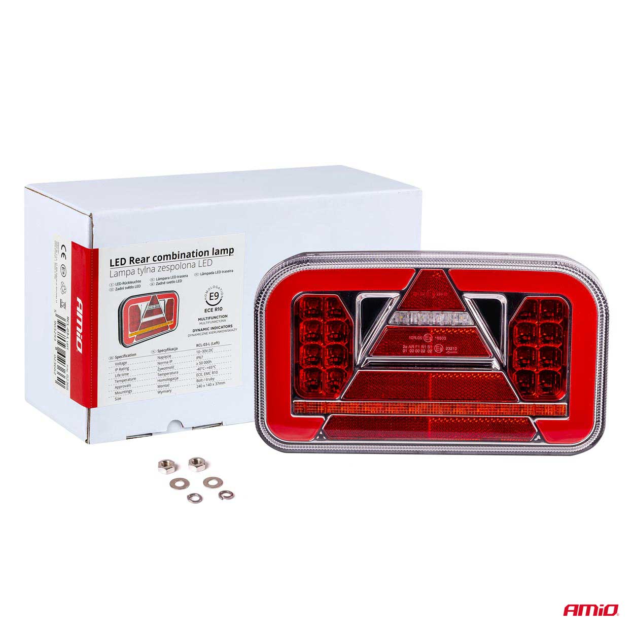Lampa tylna zespolona LED AMiO RCL-03-L dynamiczna lewa — ujęcie 12