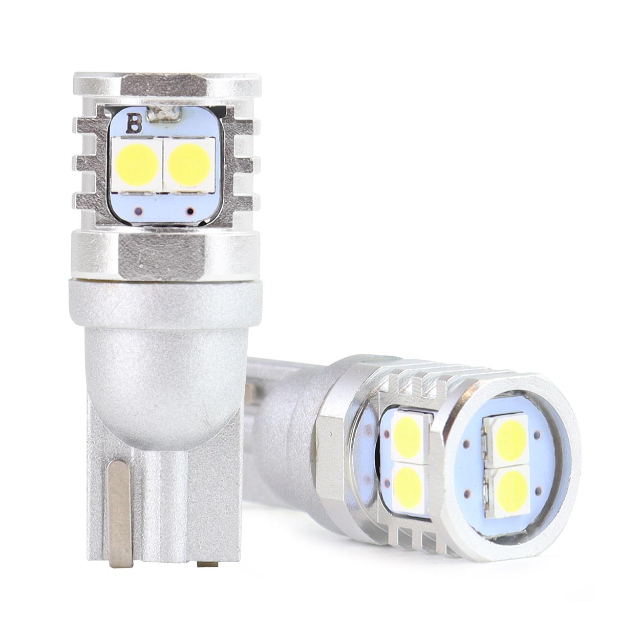 Żarówki LED CANBUS 3030 6SMD T10 W5W W10W White 12 V 24 V — ujęcie 4