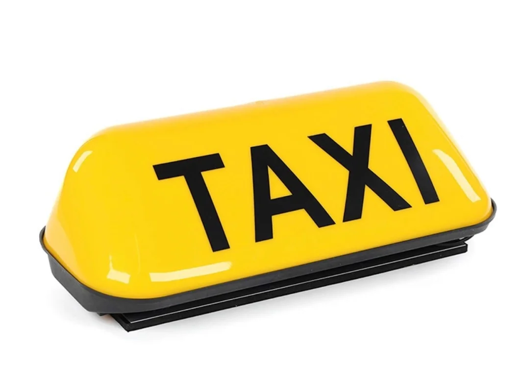 Lampa # Sygnalizator # Znak TAXI - na magnes ŻÓŁTY z wtyczką zapalniczki — ujęcie 10