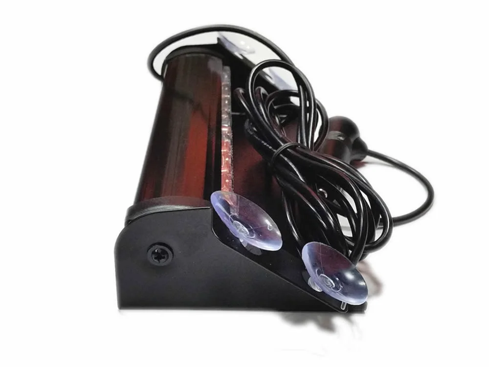 Światła stroboskopowe / stroboskopy BLUE / RED czerwono-niebieskie 8 LED 12V — ujęcie 3