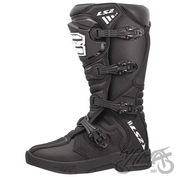 Buty motocyklowe LS2 Raptor — czarne, rozmiar 46 — ujęcie 2