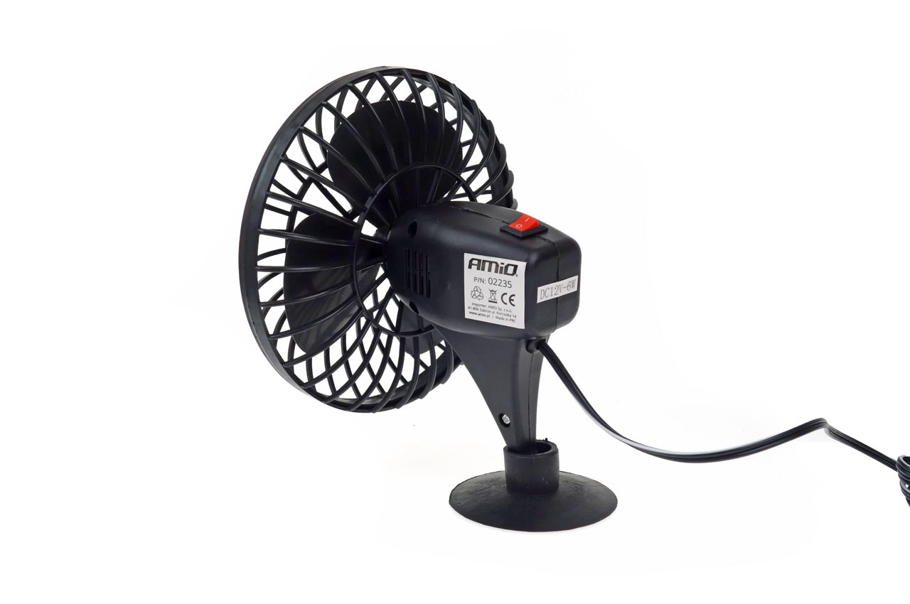 Wentylator wiatrak samochodowy z przyssawką miniFAN 12 V — ujęcie 4