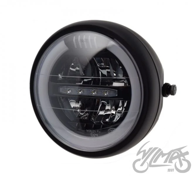 Lampa przednia — metalowa obudowa Ø174 mm, AW2483 — ujęcie 1