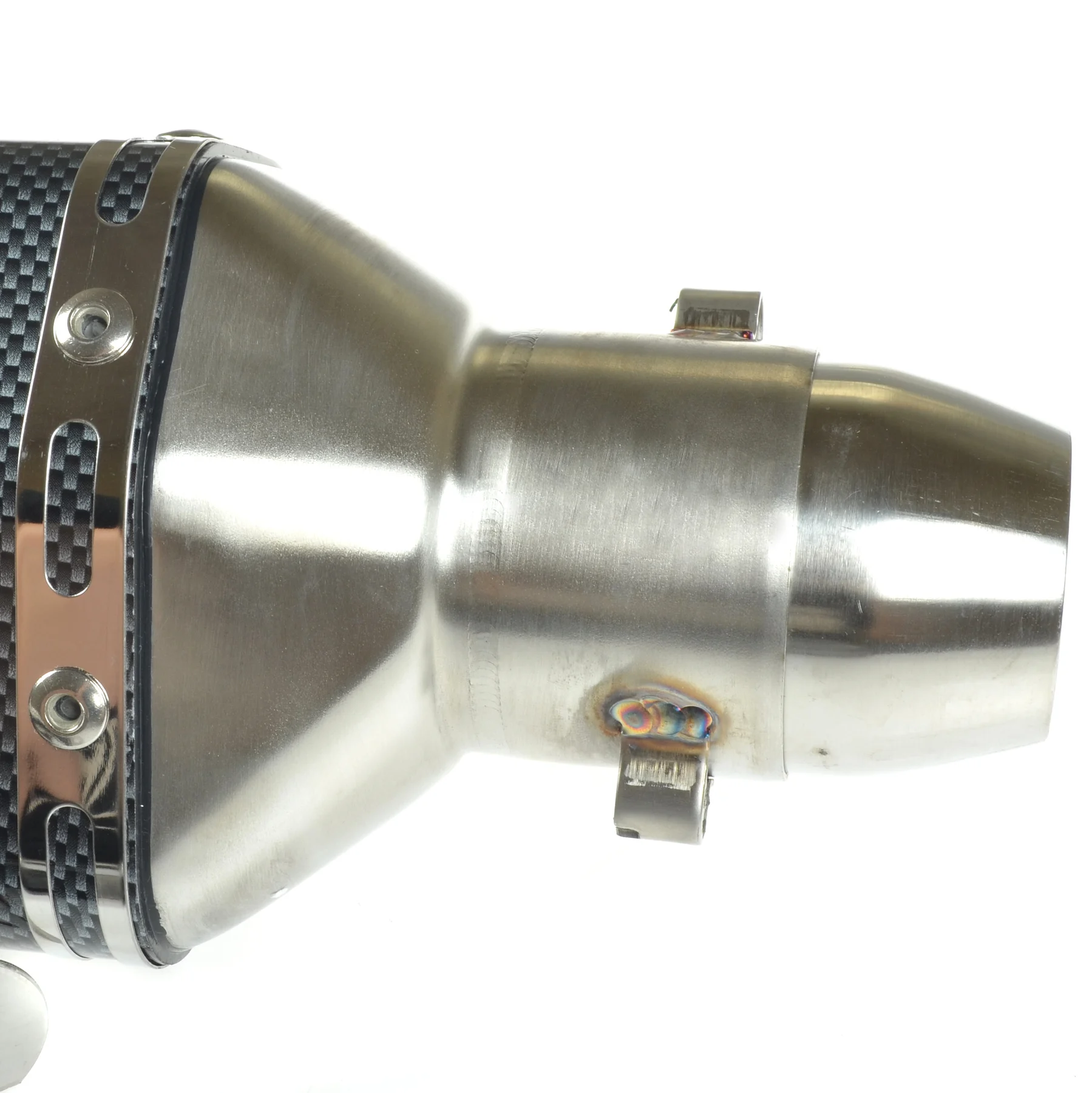 Końcówka wydechu Akrap Replika X-Type carbon / czarny kpl. — ujęcie 2