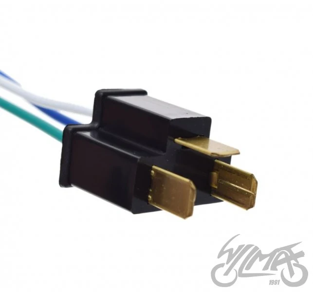Chromowana lampa przednia H4 do Hondy VT500 / VT750 — AW2440 — ujęcie 2