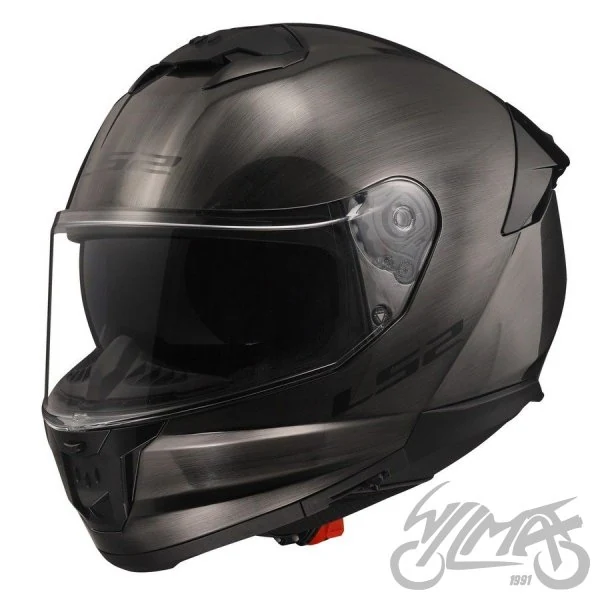 Kask LS2 FF808 Stream II Jeans Titanium — rozmiar XXL — ujęcie 1