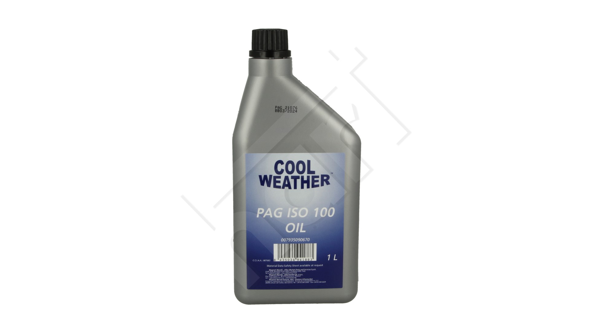 Olej Magneti Marelli do klimatyzacji pag ISO100 — 1000 ml