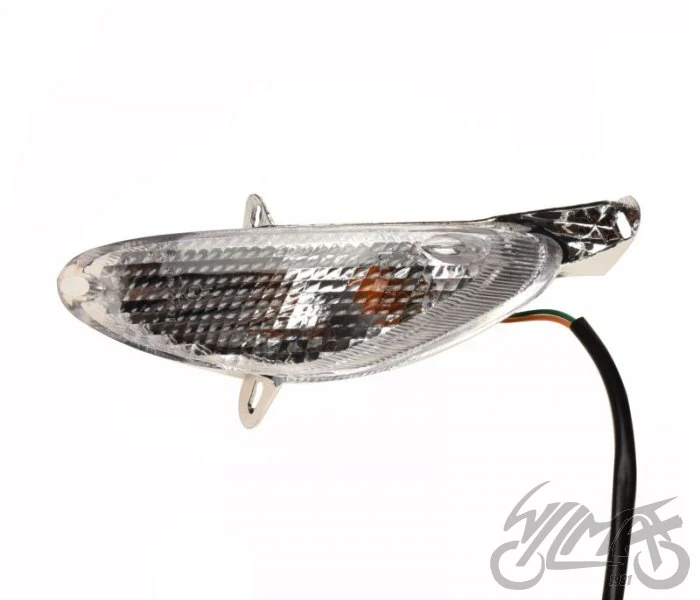 Kierunkowskaz prawy+ lewy biały przód — Delfin — ujęcie 2