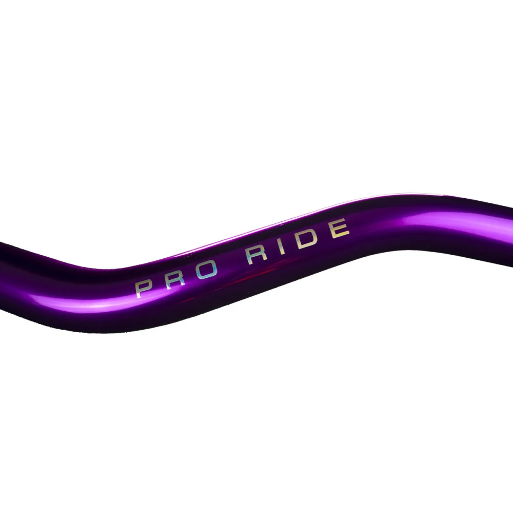 Kierownica fatbar KRM Pro Ride fioletowo - holo 22/28,6 mm — ujęcie 2