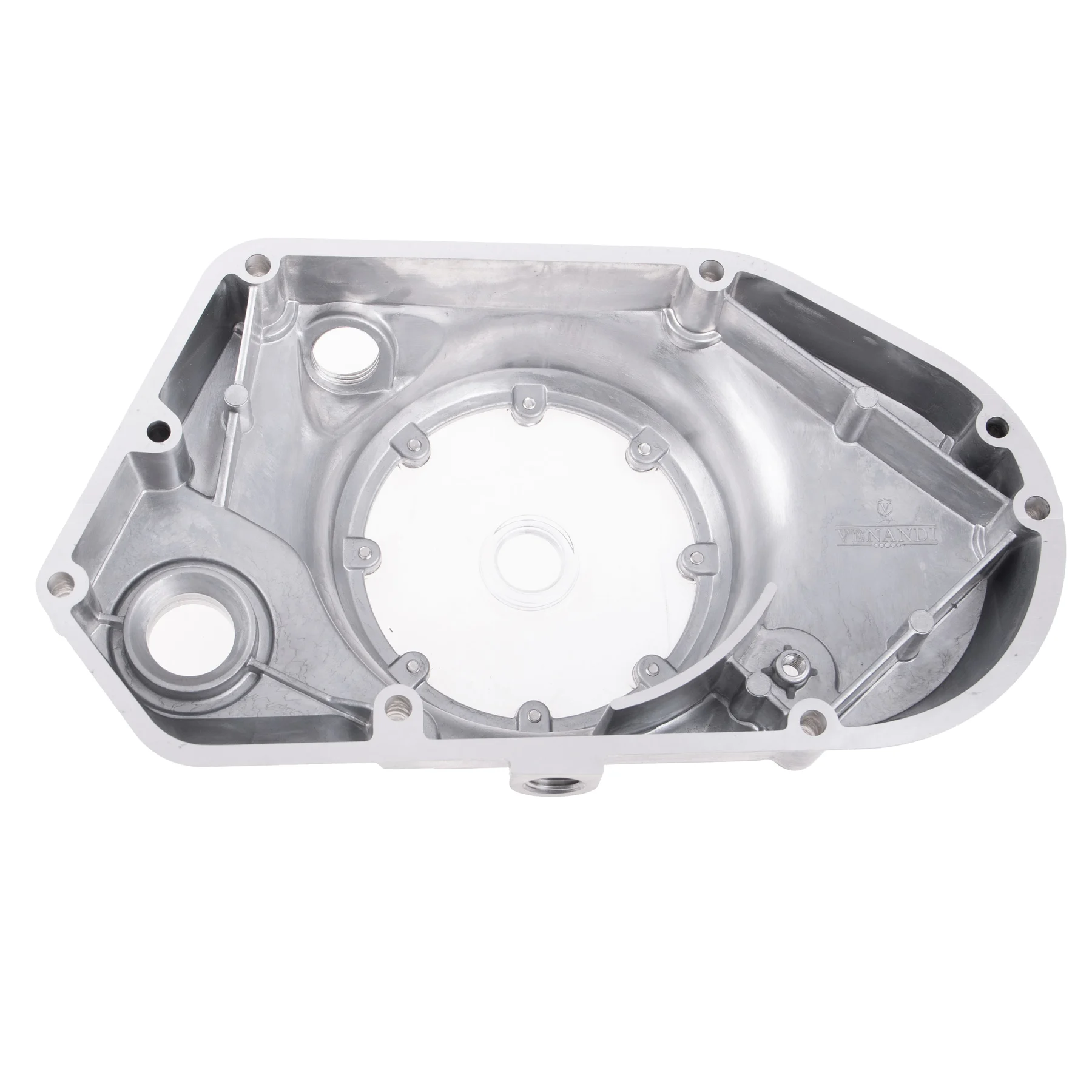 Pokrywa silnika Simson S51 SR50 lewa aluminium clear V2 Venandi — ujęcie 2