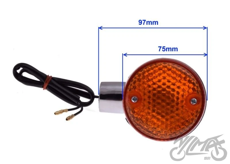 Kierunkowskaz lewy do Hondy VT700, BA15S 12 V 23 W — AL1376L — ujęcie 2