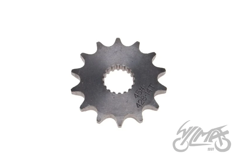 Zębatka przód zdawcza 14z 428 do Suzuki GN125 — ujęcie 1