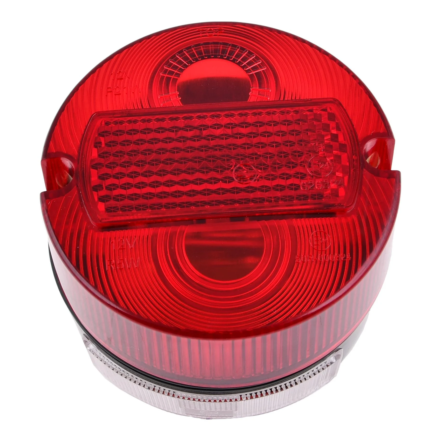 Lampa tył MZ TS 150 250 100 mm okrągła czerwona homologacja MZA bskl 8522.11 — ujęcie 2