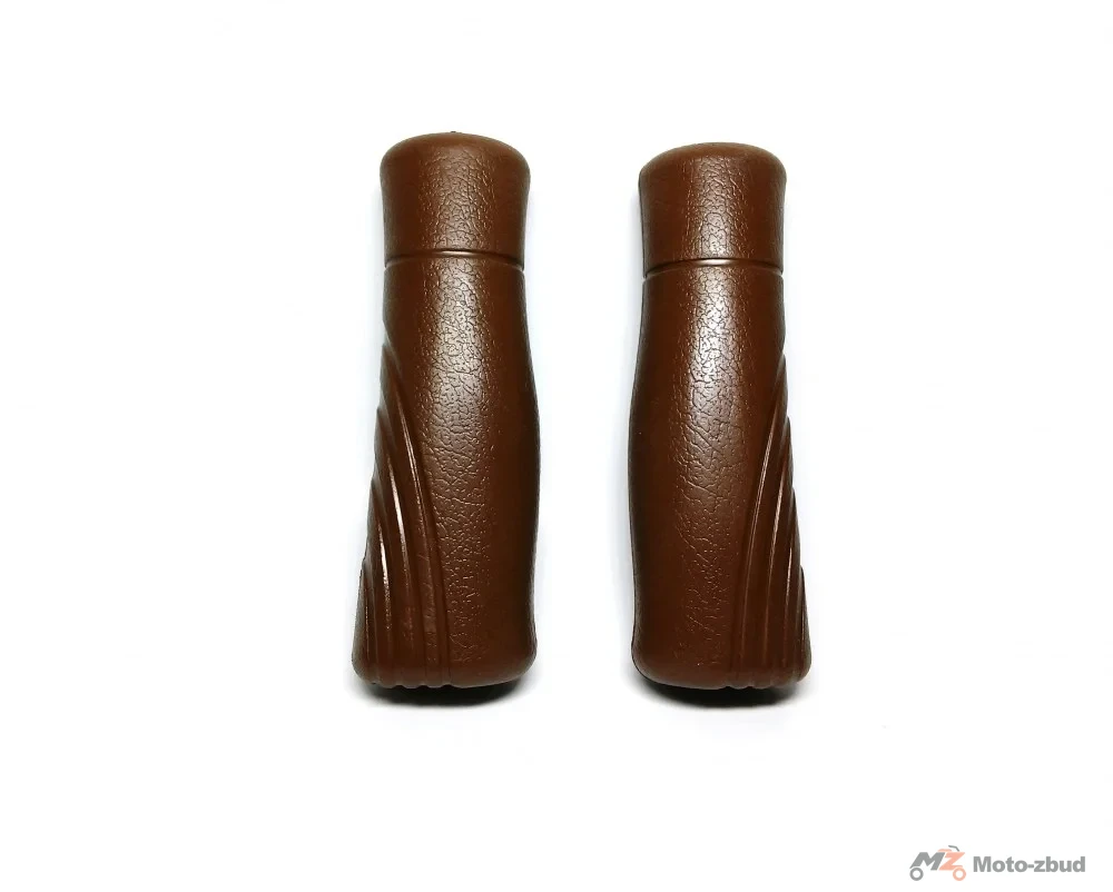 Chwyt kier. gumowy 120 mm pik ciemny brąz