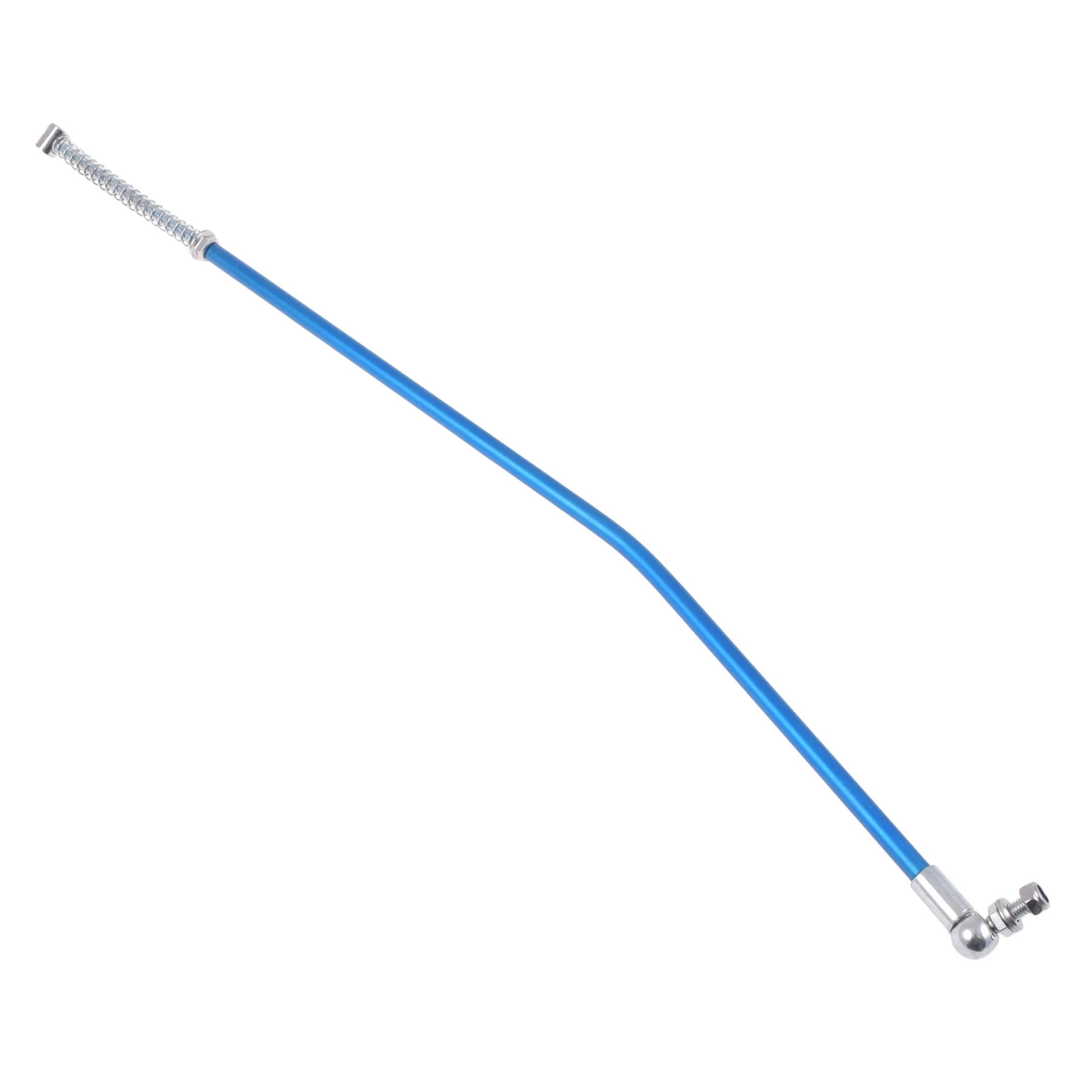 Pręt cięgno hamulca tył Simson 485 mm niebieski CNC racing JMP — ujęcie 2