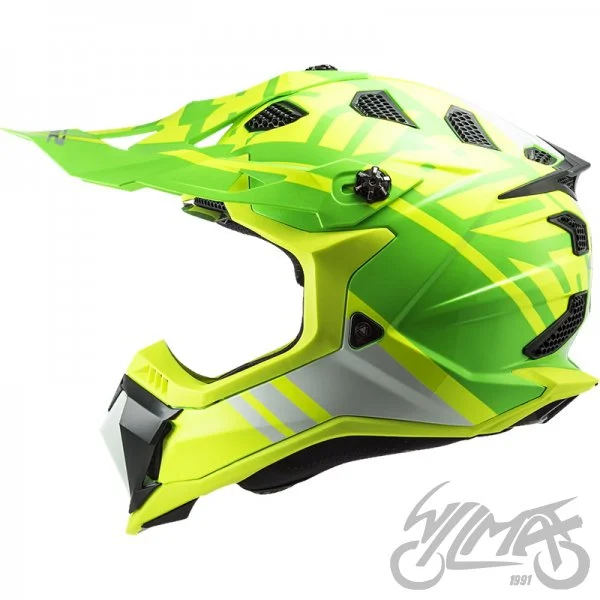 Kask LS2 MX700 subverter Evo gammax yel-gr. M-06 — ujęcie 2