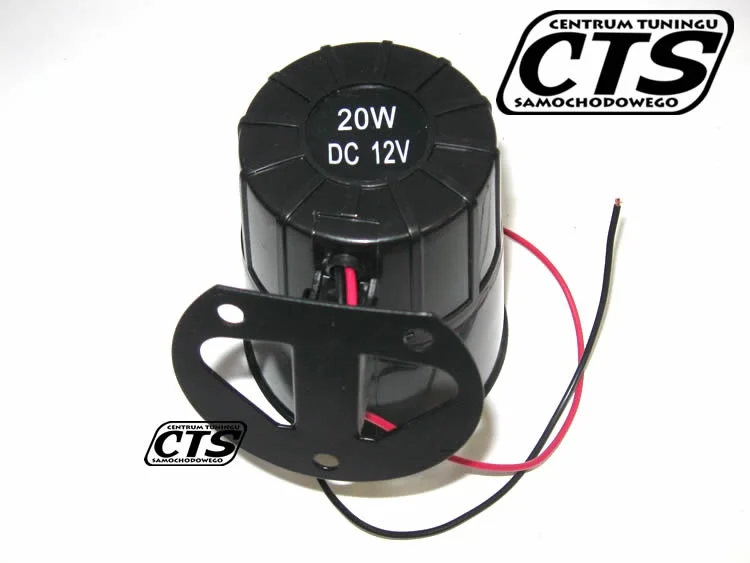 Syrena alarmowa 1 tonowa 12V 20W — ujęcie 2