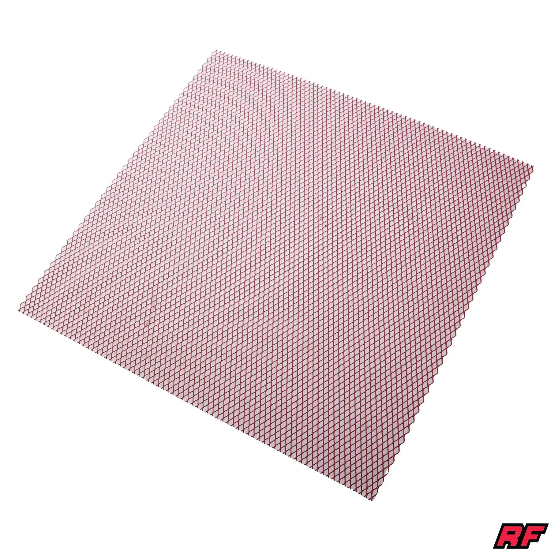 Siatka aluminiowa Racing Force drobne otwory 30 × 30 cm czerwona — ujęcie 1